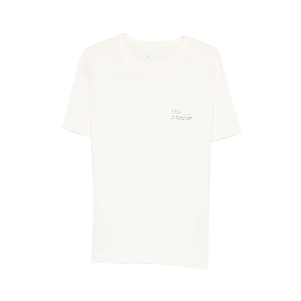 A.p.c. Uomo Bianco Top, Xs, New,