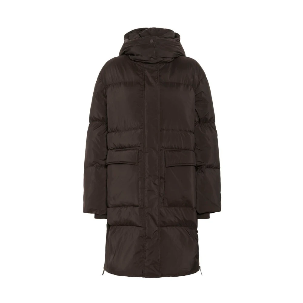 Part Two Women's Brown Warm And Stylish Dunjakke Jacket - Parkas - S - Coats