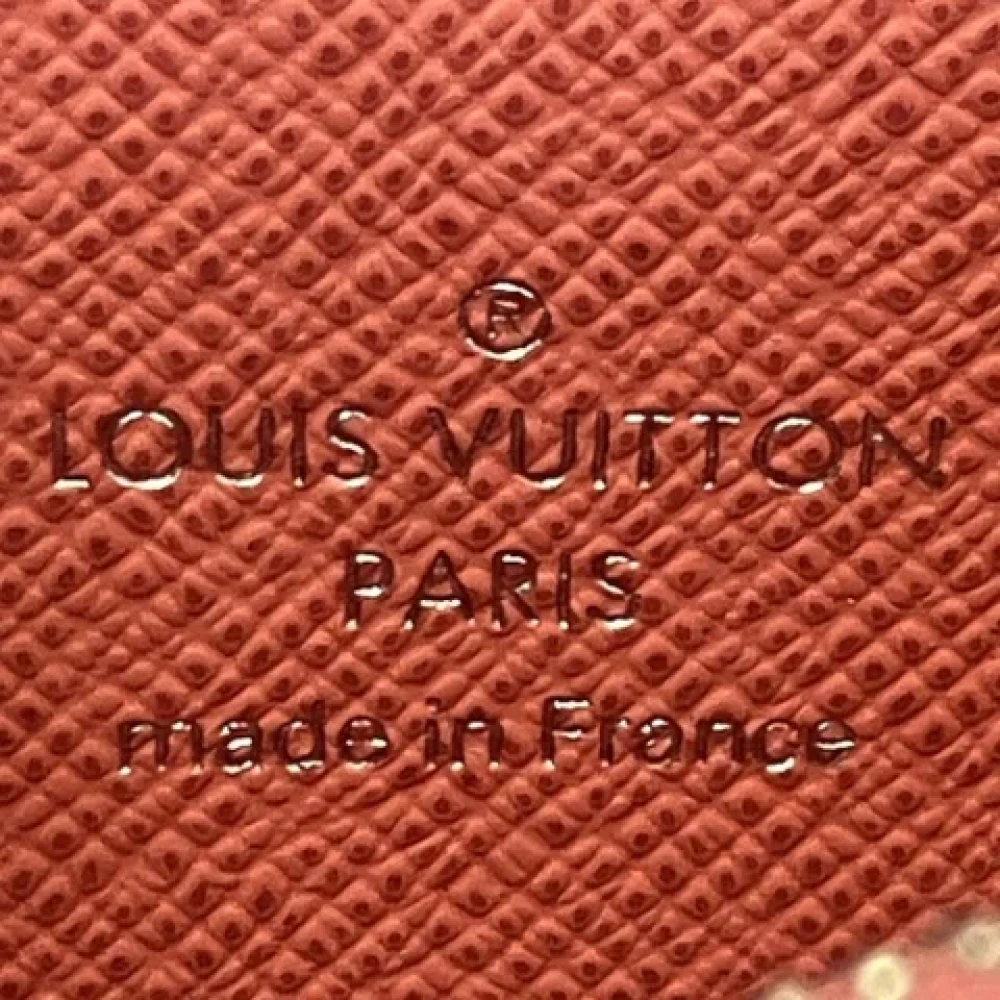 Louis Vuitton Vintage Pre-owned Leather wallets Pink Dames