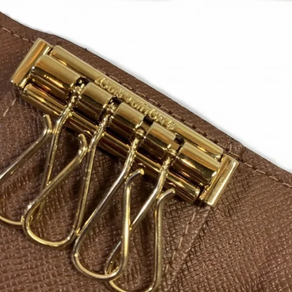 Louis Vuitton Vintage Pre-owned Fabric key-holders Brown Unisex