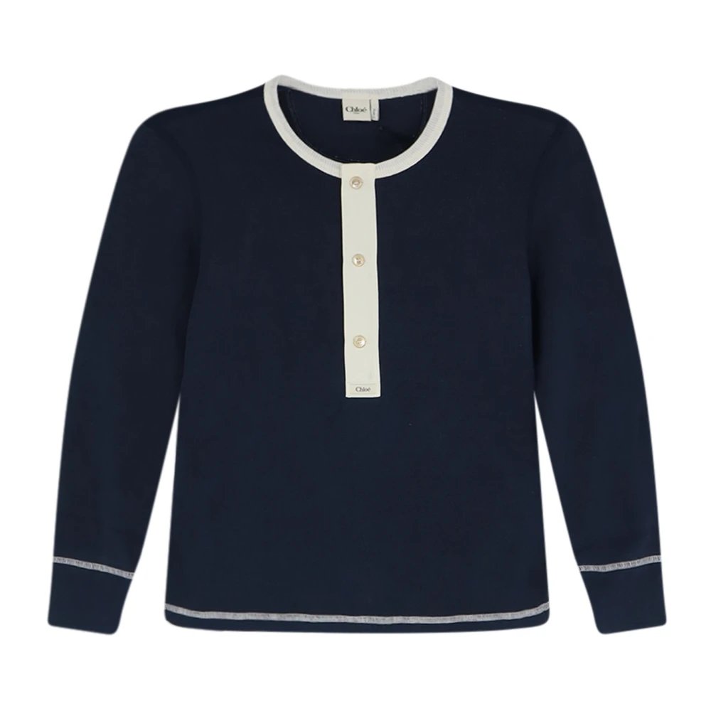 Chloé Donna Blu Maglie, M, New,