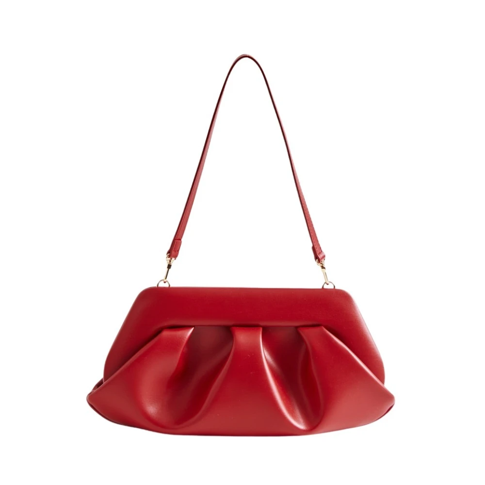 Themoirè Women's Red Bios Baguette Vegan Fabric