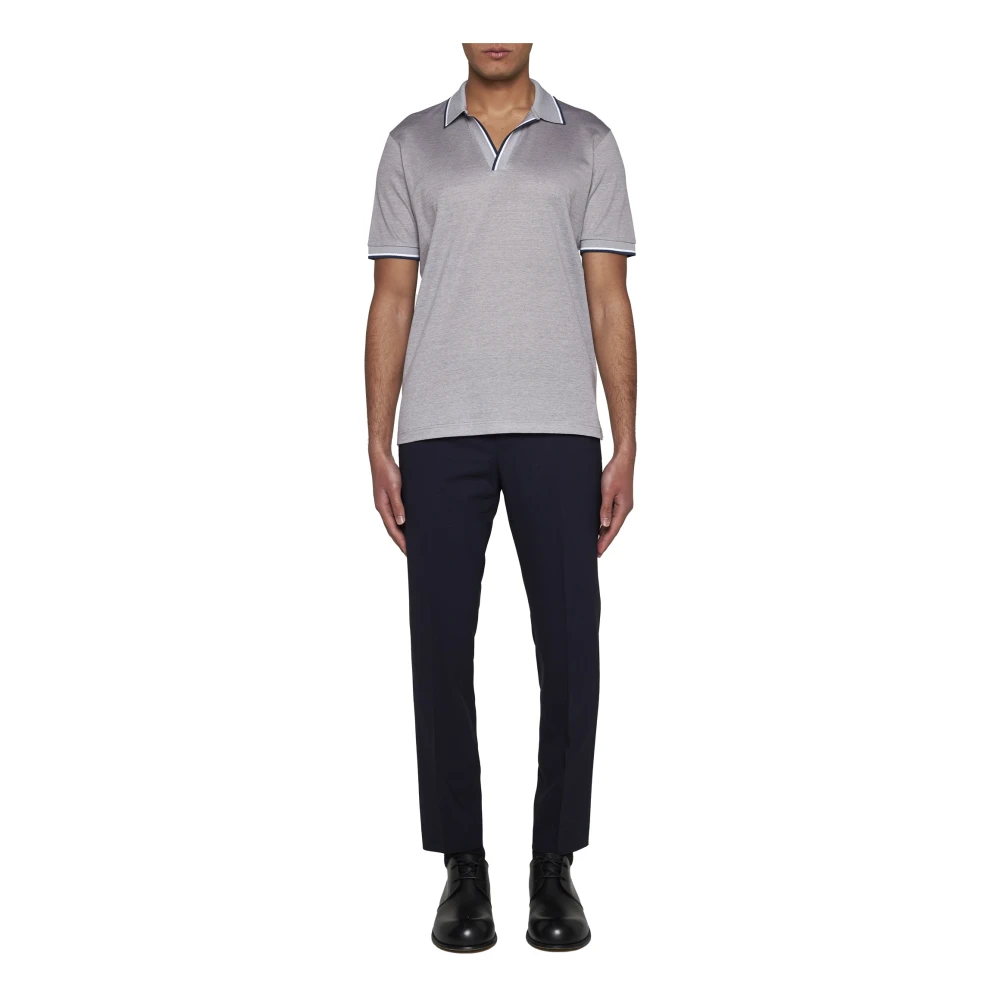 D4.0 Stijlvolle Grijze T-shirts en Polos Gray Heren
