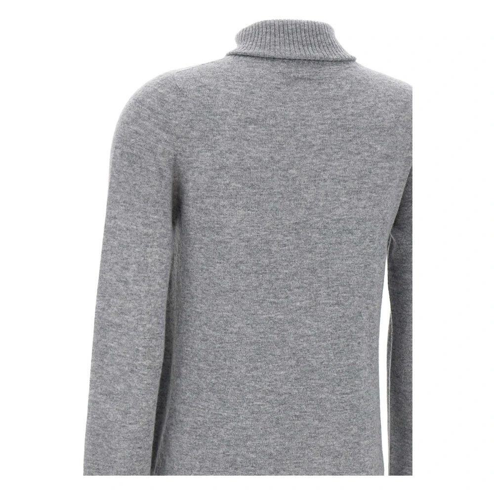 Kaos Wollen Coltrui Lichtgrijs Gray Dames