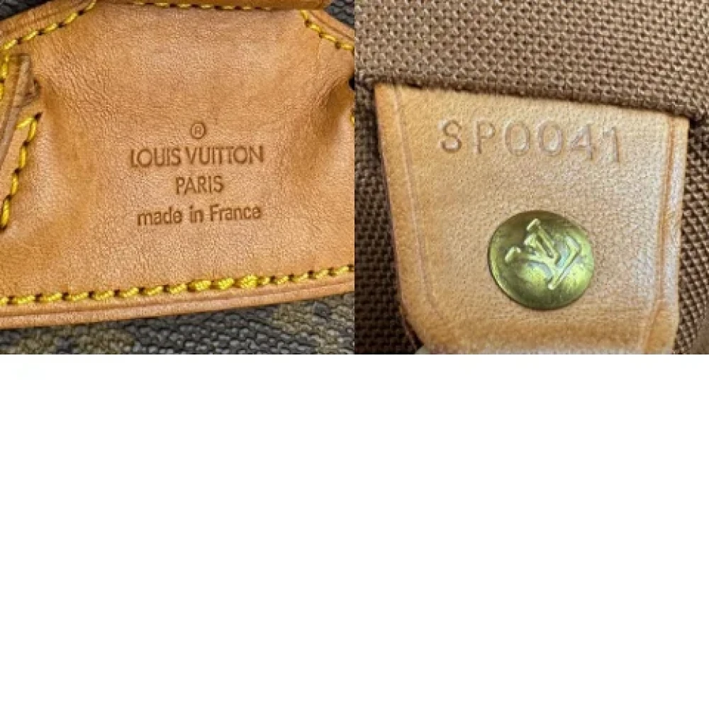 Louis Vuitton Vintage Pre-owned Canvas backpacks Brown Dames
