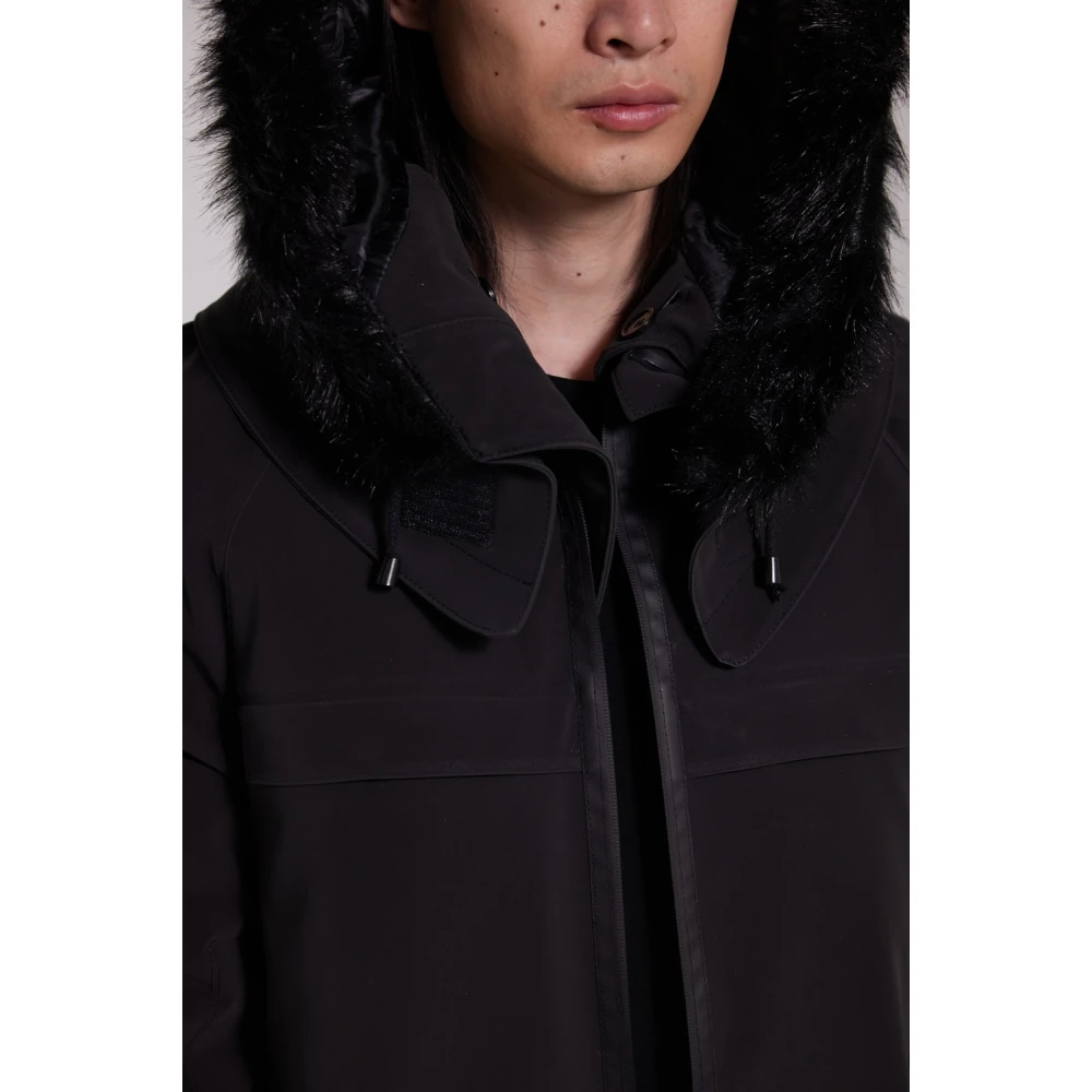 Stutterheim Waterdichte Fishtail Parka Black Heren