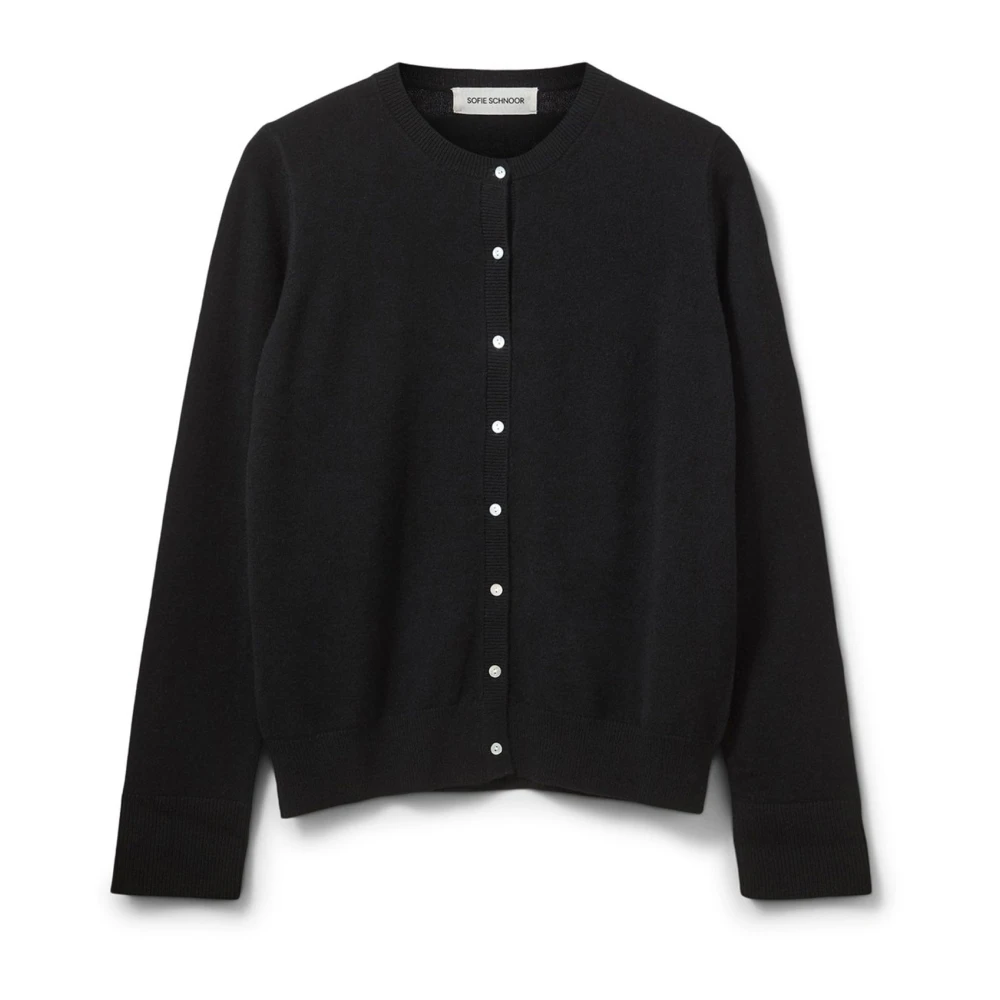 Sofie Schnoor Black Cardigans - Female - Cardigans - Xs - Knitwear