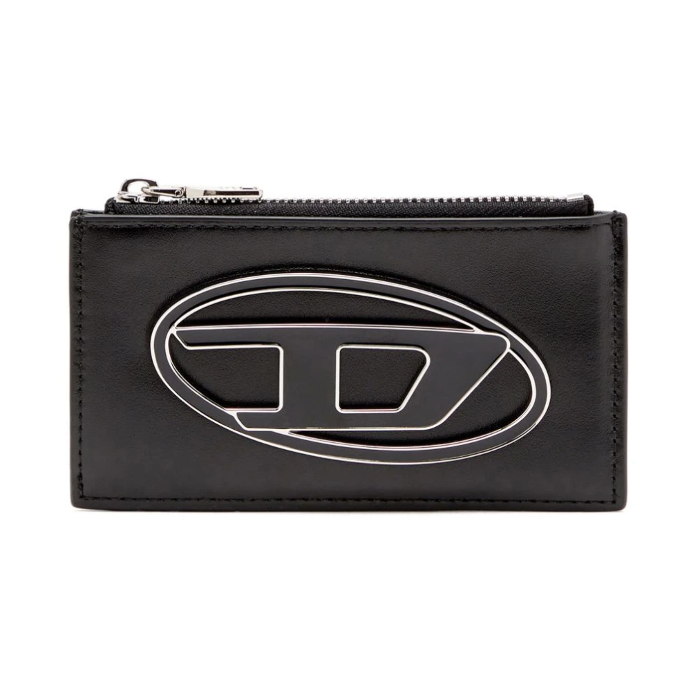 Diesel Women's Black Wallets & Cardholders, One Size, 1Dr Card Holder Iii