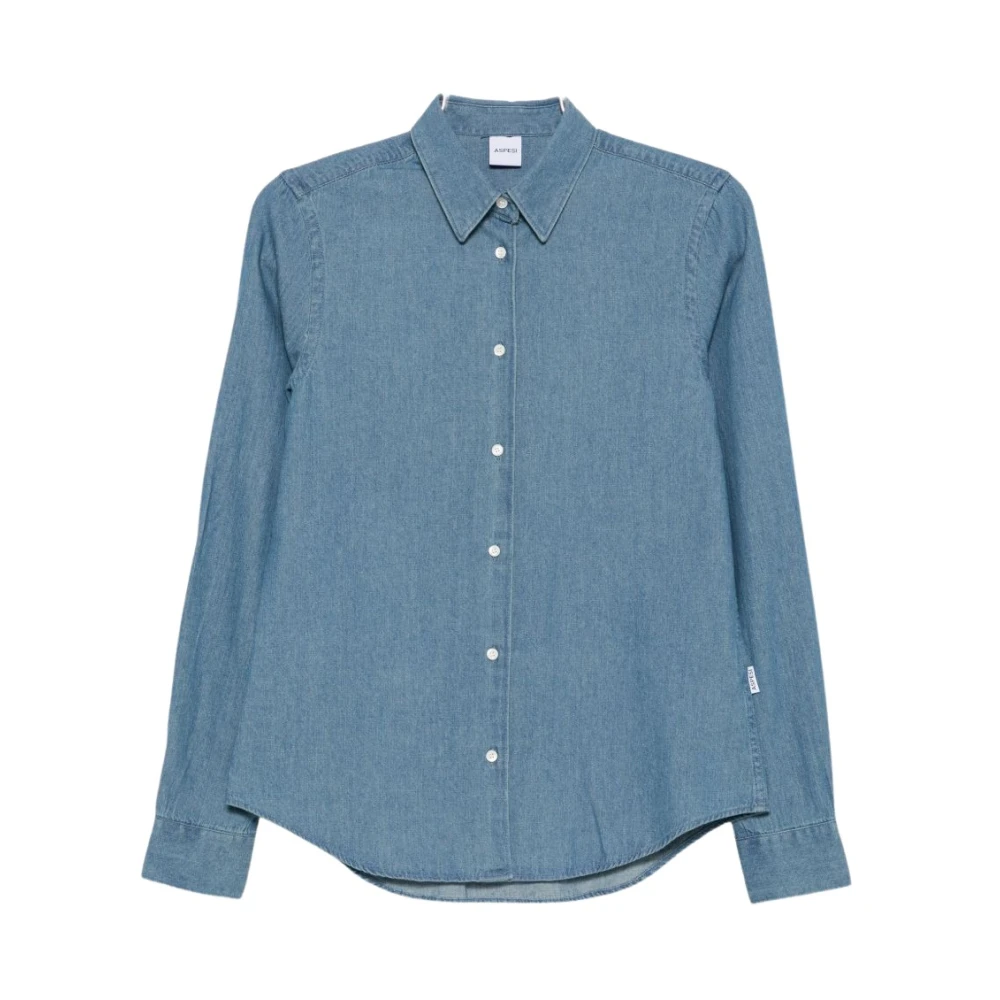 Aspesi Donna Blu - Denim Camicie - Blouses & Shirts - L
