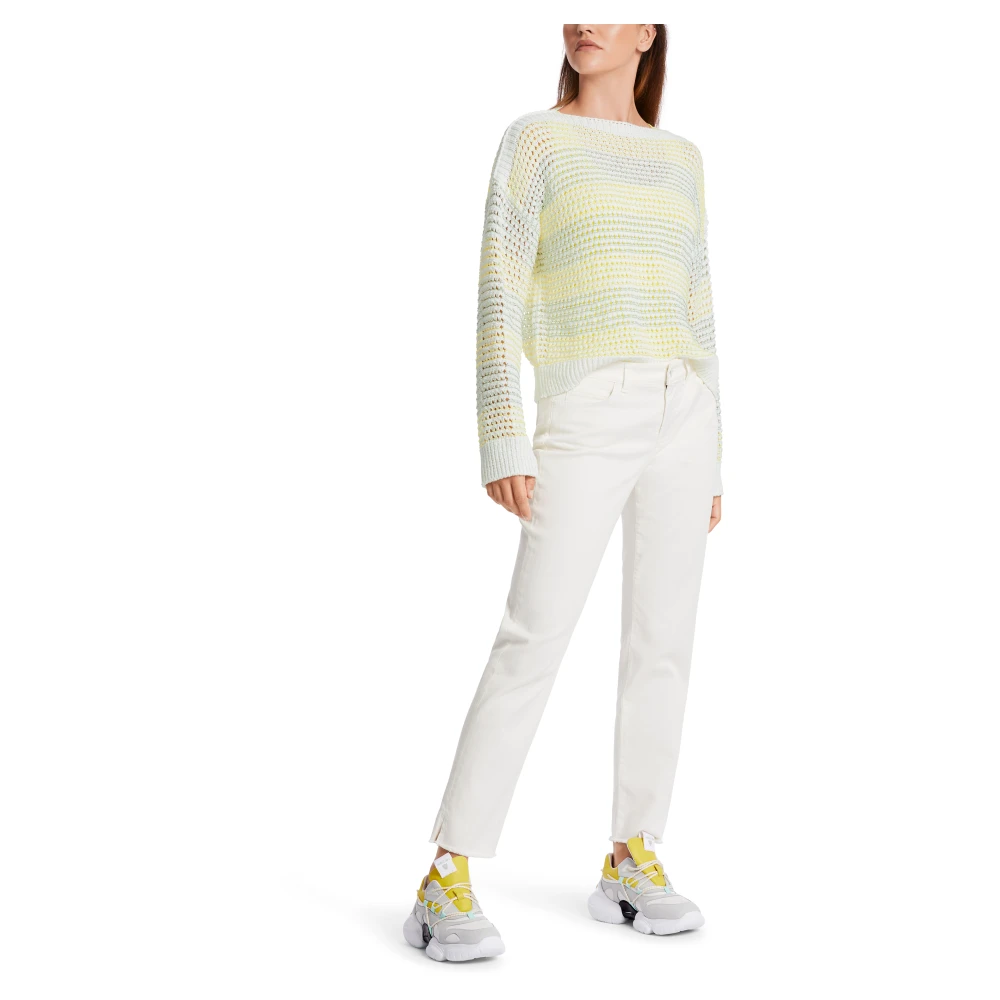 Marc Cain Casual Gebreide Trui Multicolor Dames