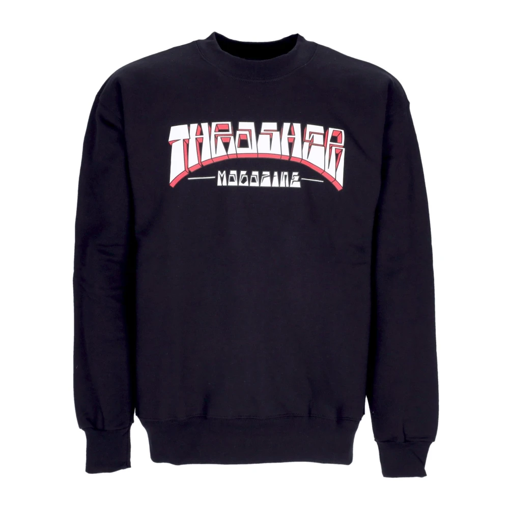 Thrasher Handtekening Crewneck Sweatshirt Zwart Wit Rood Black Heren