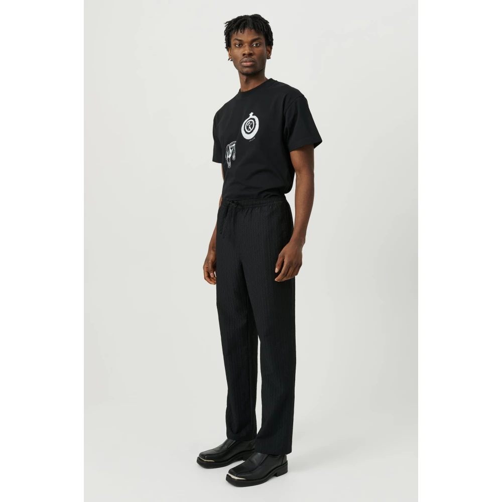 Soulland Trousers Black Unisex