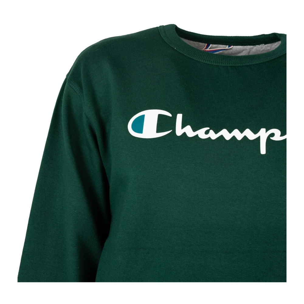 Champion Klassieke Ronde Hals Trui Green Heren