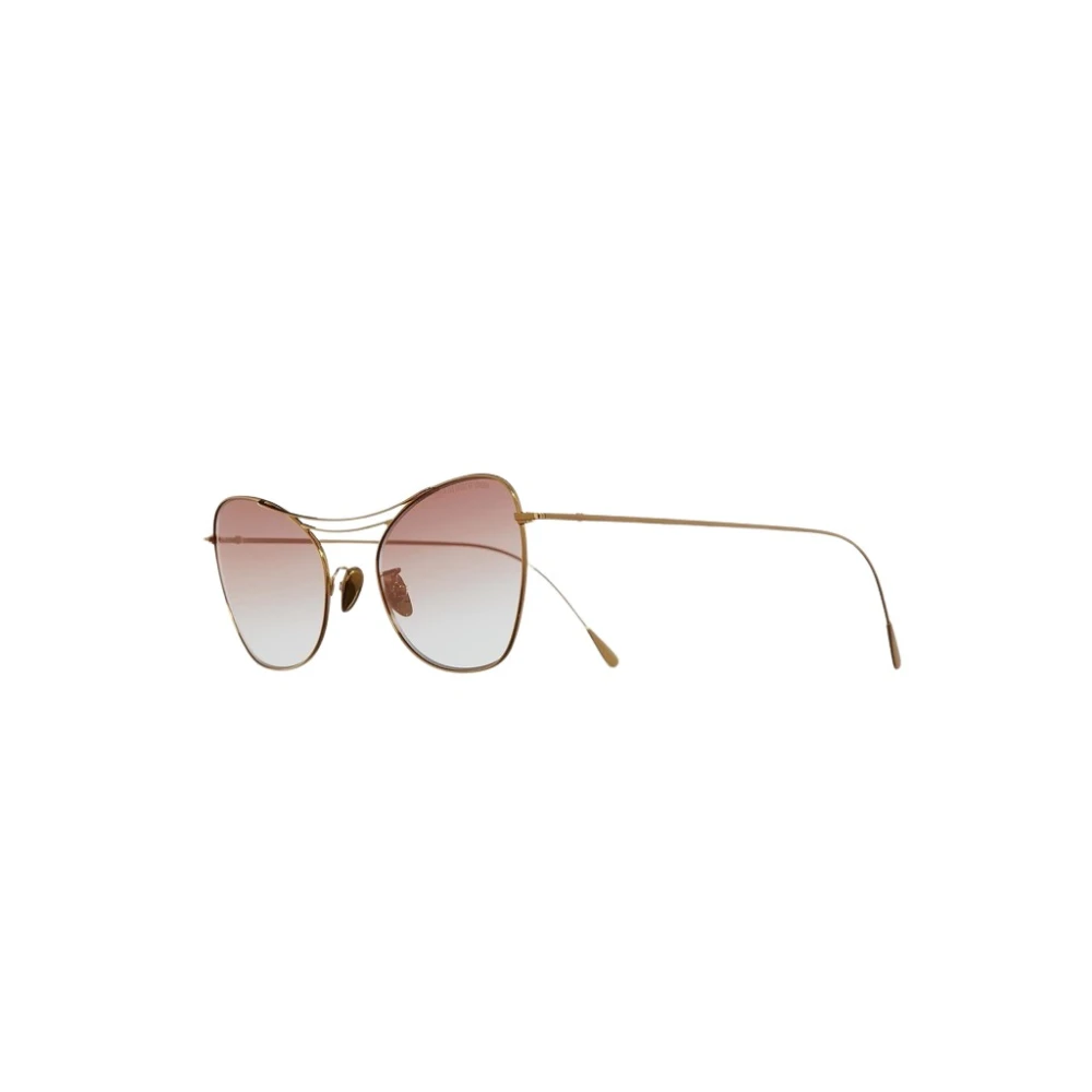Cutler And Gross Unisex Brown Sunglasses, 53 Mm, Retro Round Sunglasses Black Frame