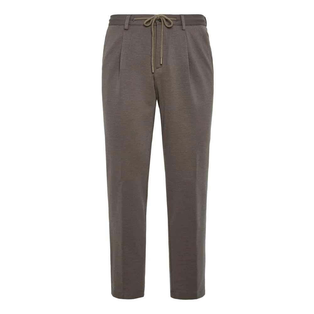 Boggi Milano B Tech wollen broek Beige Heren