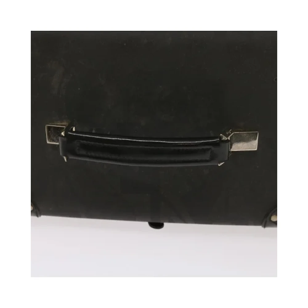 Salvatore Ferragamo Pre-owned Leather handbags Black Dames