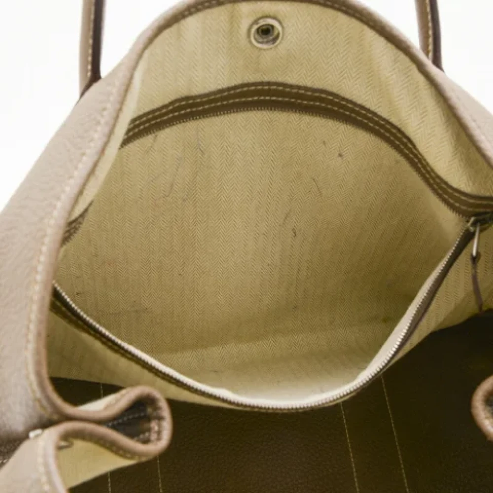 Hermès Vintage Pre-owned Leather handbags Brown Dames