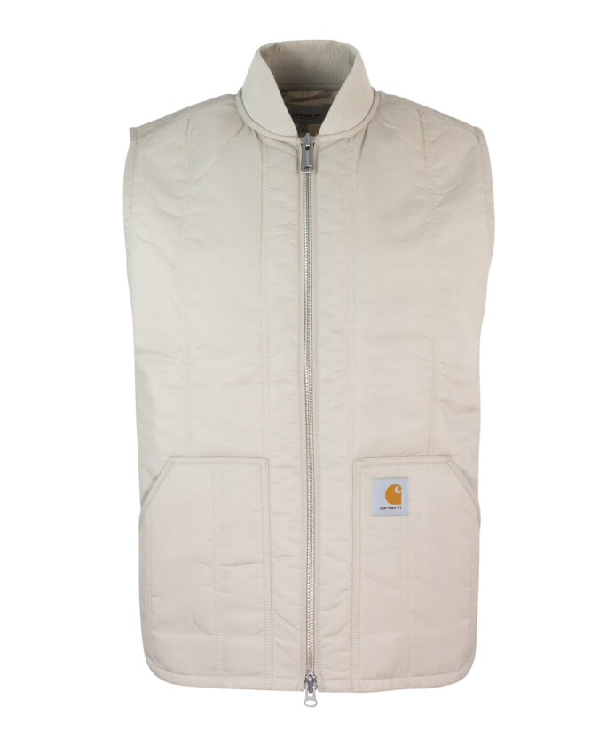 veste-en-nylon-a-col-en-cotes-et-fermeture-eclair