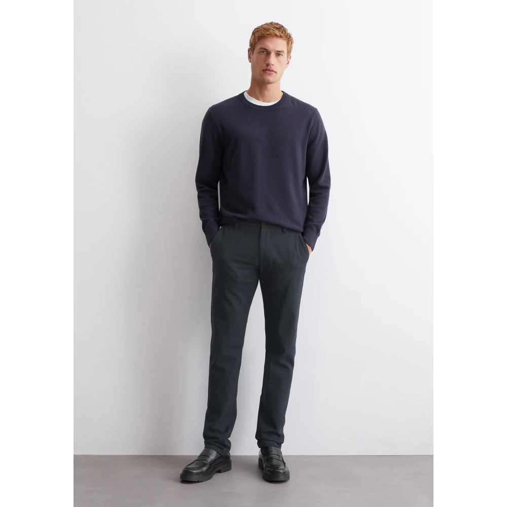 Marc O'Polo Chino model Stig gevormd Blue Heren