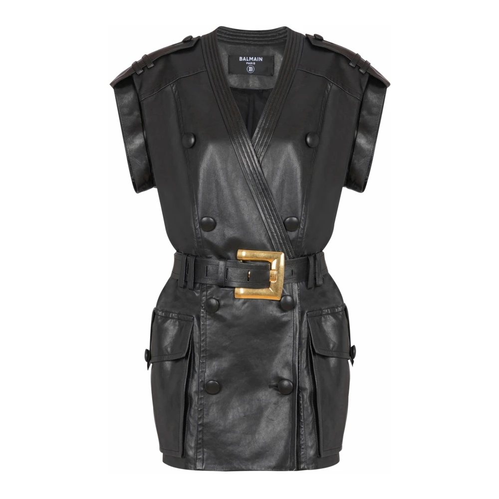 Dresses > Day Dresses > Wrap Dresses - - Balmain - Modalova
