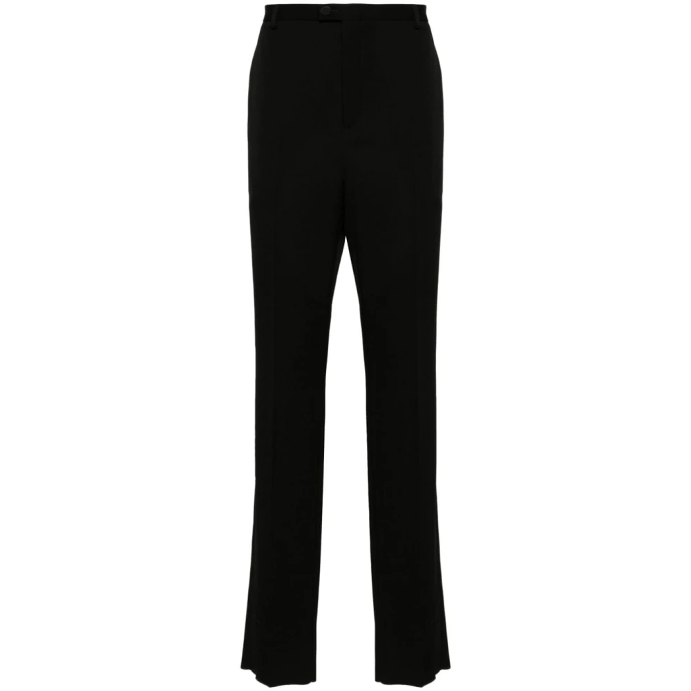 Saint Laurent Tuxedo Broek Black Heren