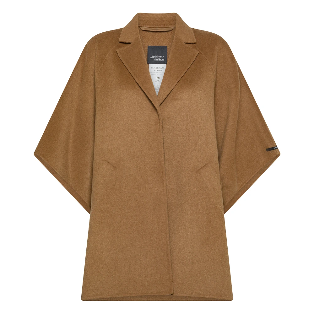 Marina Rinaldi Bruine Winterjas Brown Dames