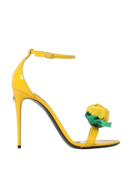 yellow-floral-heeled-sandals