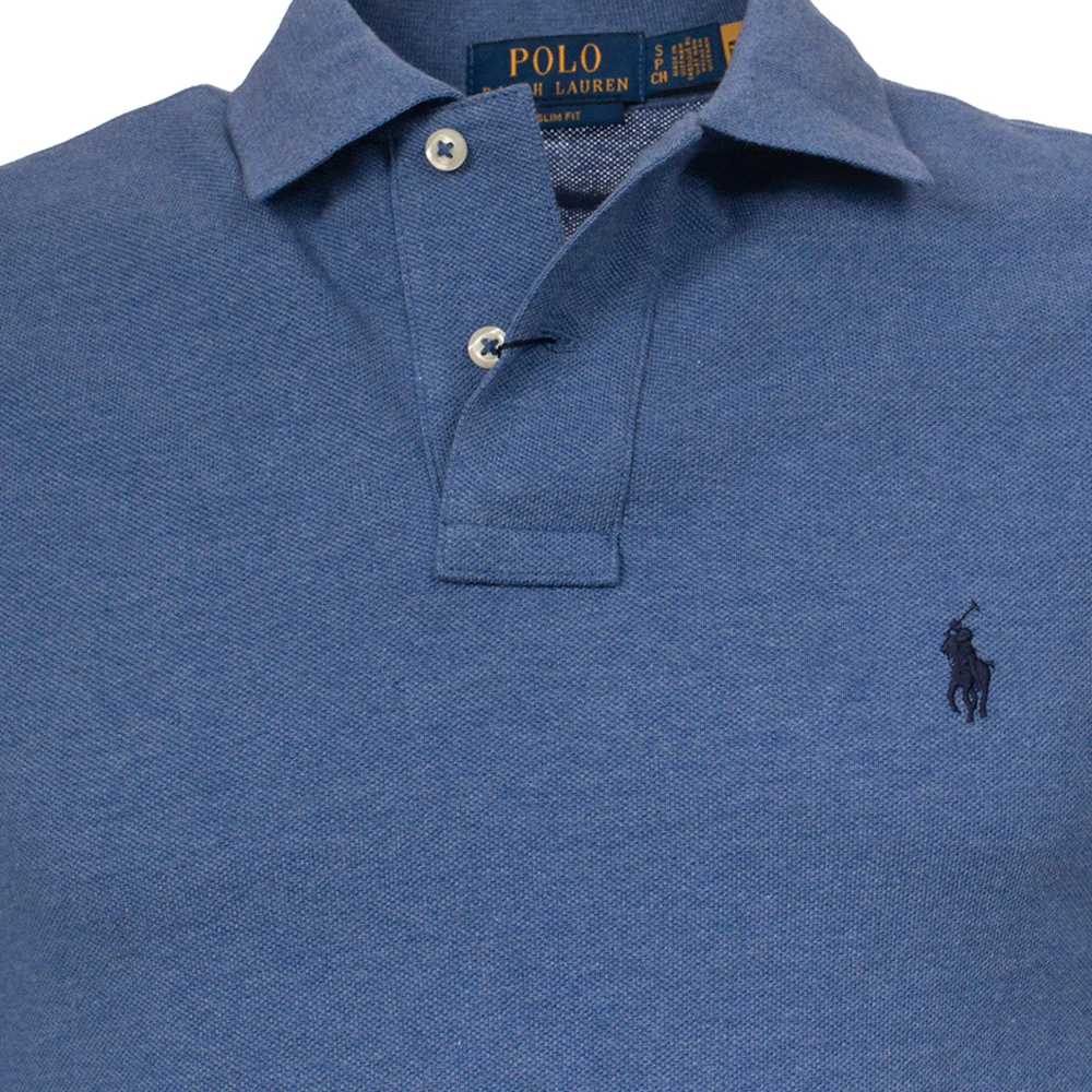 Polo Ralph Lauren Katoenen poloshirt met logo Blue Heren