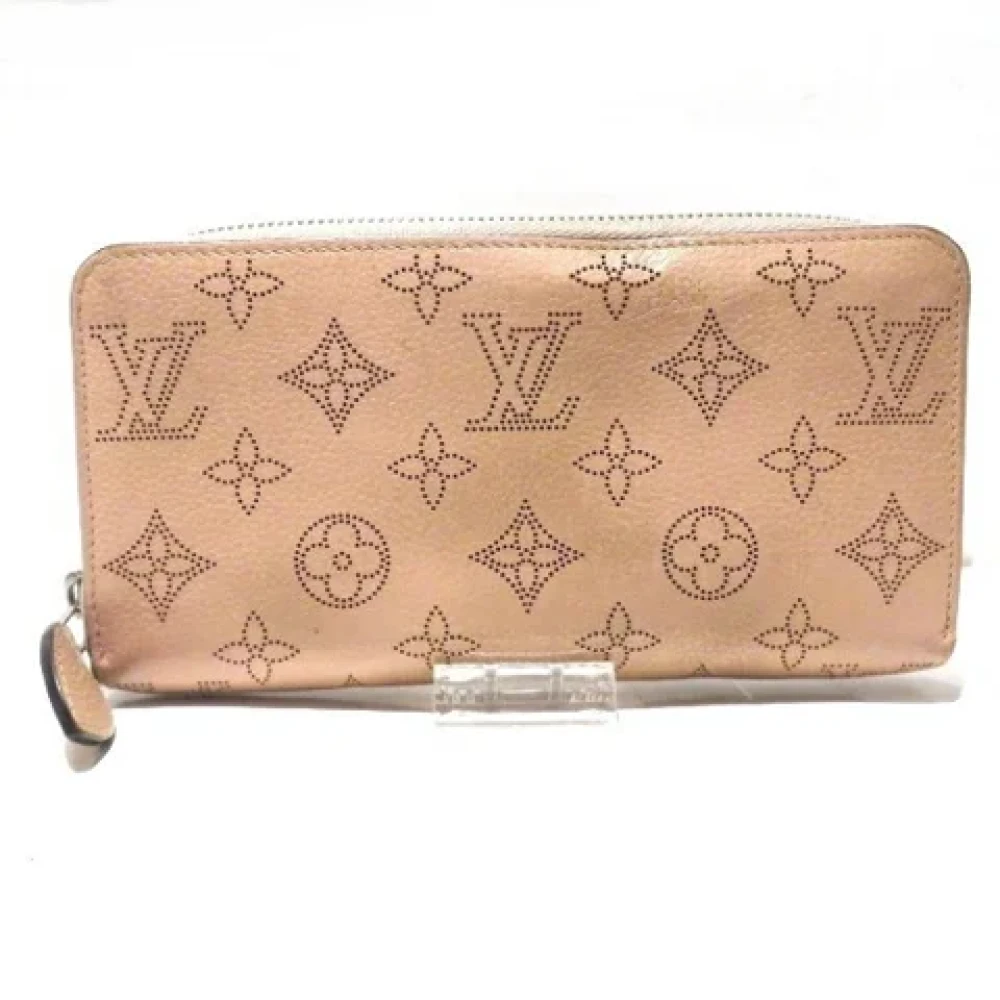 Louis Vuitton Vintage Pre-owned Leather wallets Pink Dames
