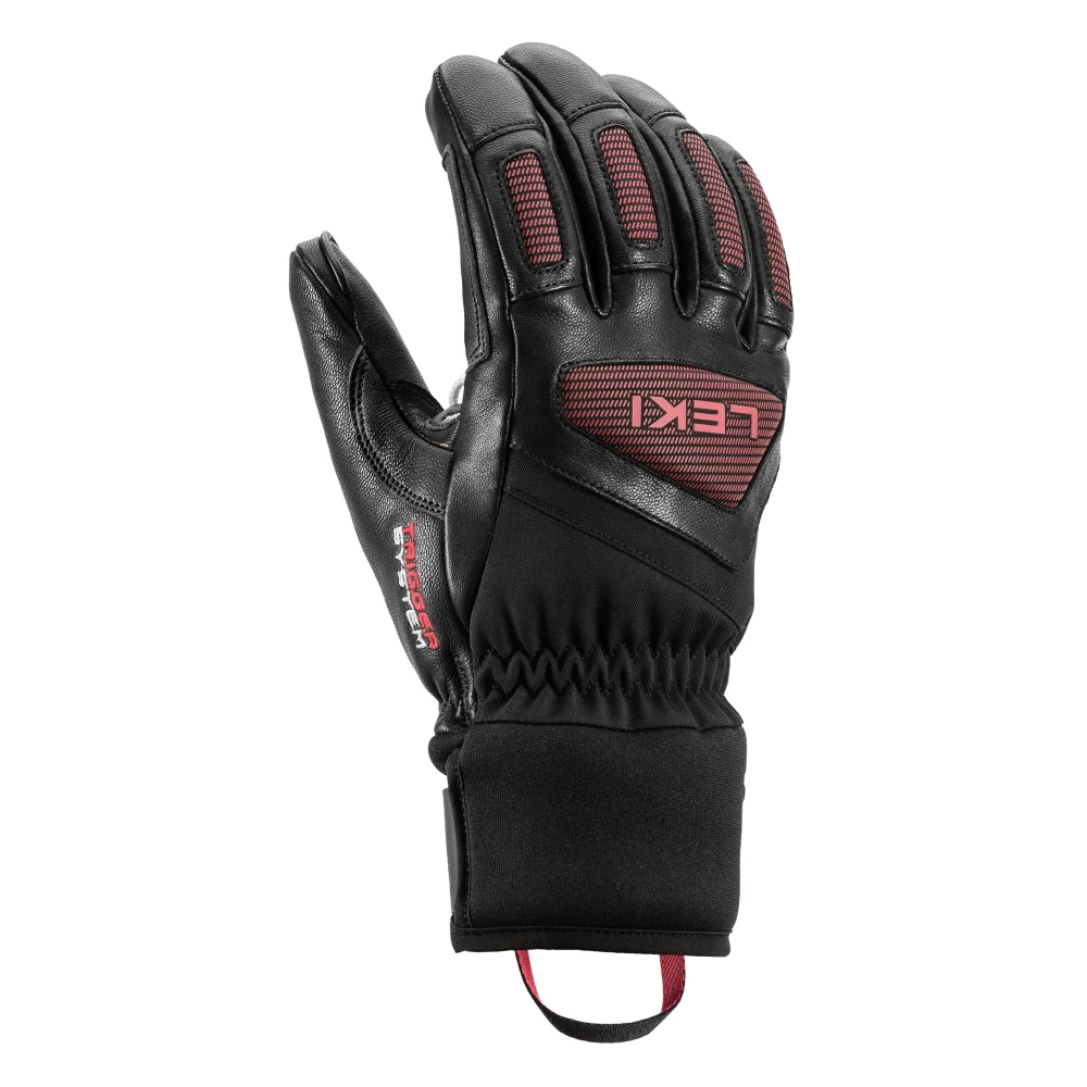 Leki 3D Grip Zwart Roze Ski Stokken Black Heren