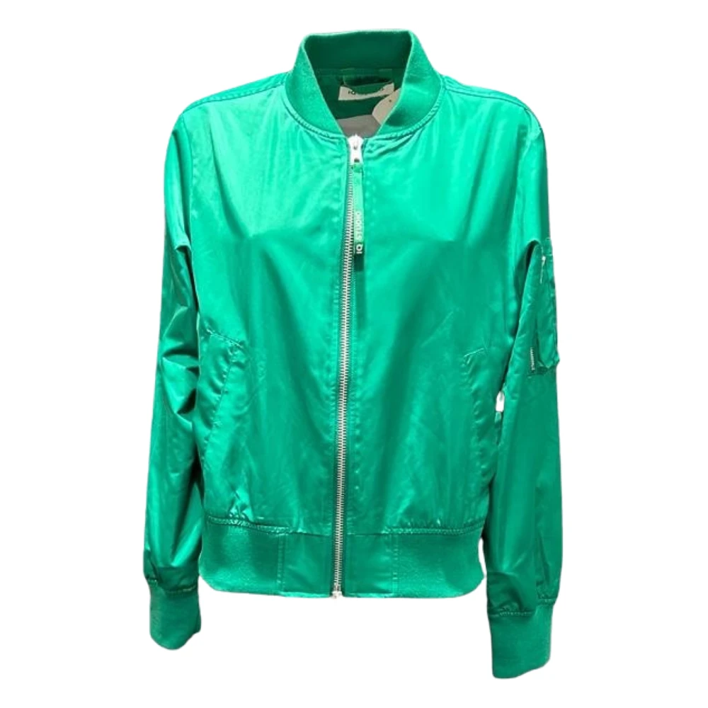 IQ Studio Casual Bomber Jacket in Palace Blue Green Heren