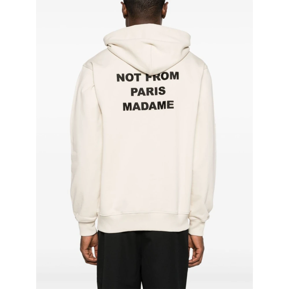 Drole de Monsieur Witte Sweater voor Mannen White Heren
