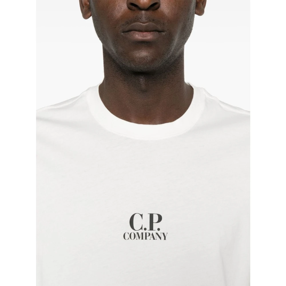 C.P. Company Britse Sailor T-shirt White Heren