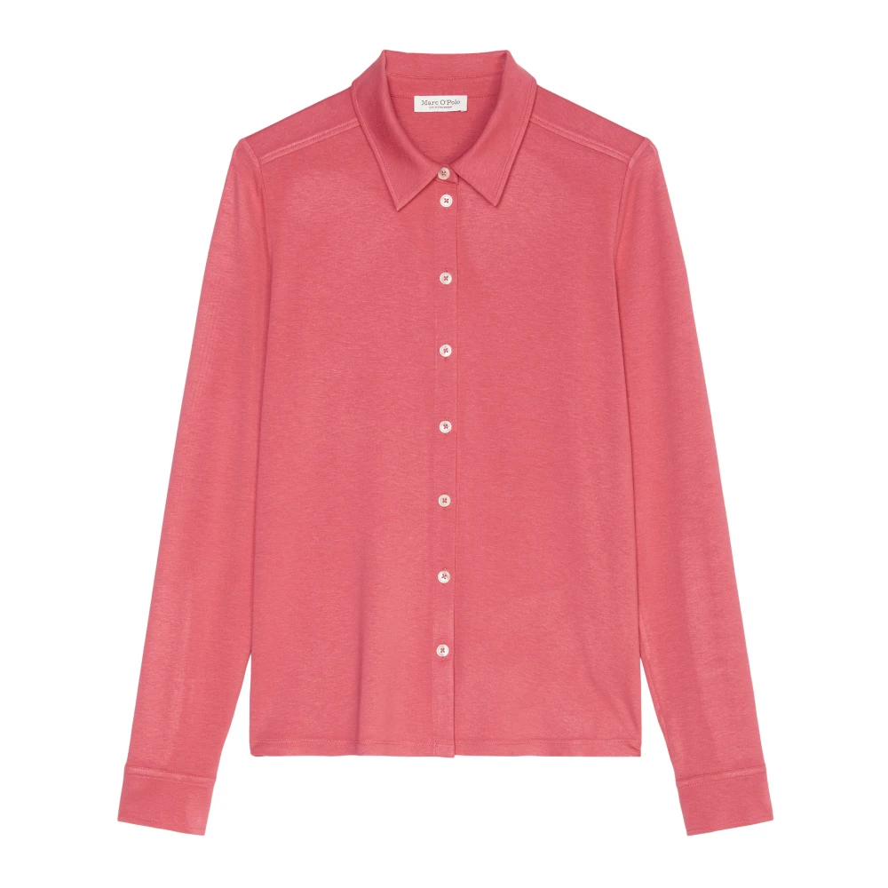 Marc O'Polo Gewone jerseyblouse Red Dames