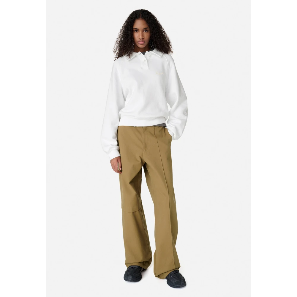 Axel Arigato Sky Polo Sweater White Dames