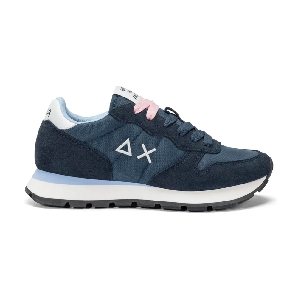 Sun68 Blauwe Sneakers Regular Fit Dames Schoenen
