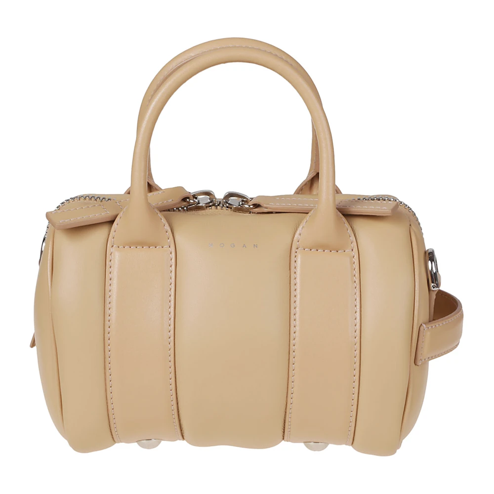 Hogan Stijlvolle Mini Tas Beige Dames