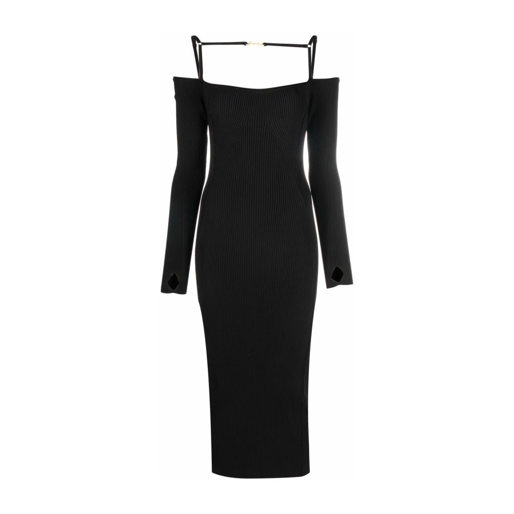 Jacquemus Women's Black Chic Summer Dress