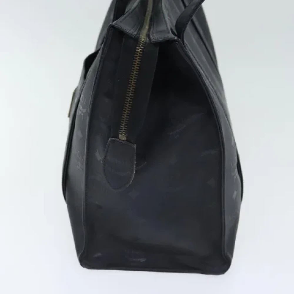 MCM Pre-owned Leather shoulder-bags Black Dames