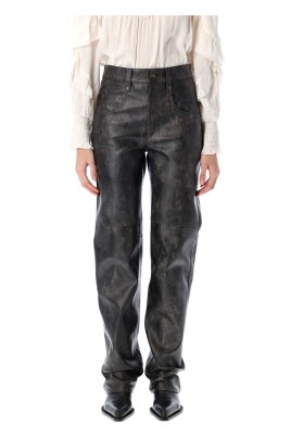 vintage-faux-leather-high-waisted-trousers