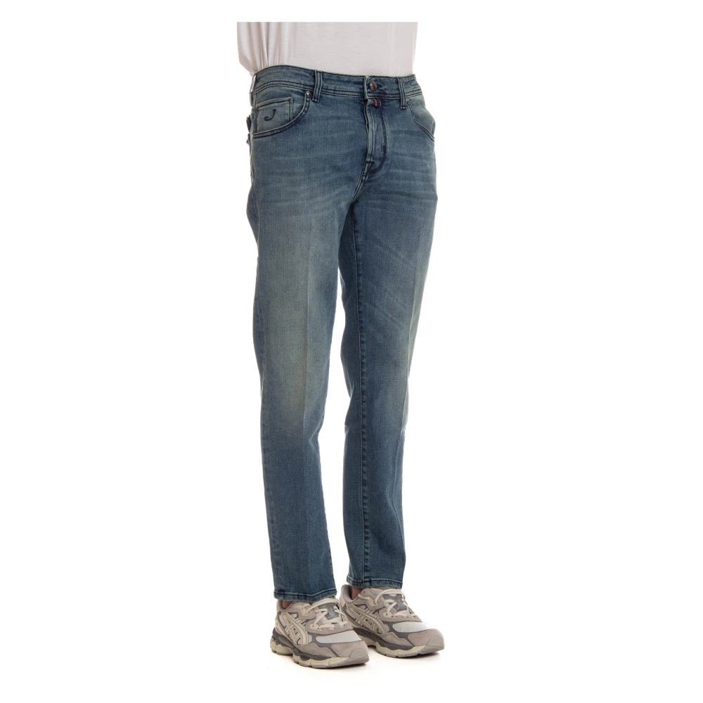 Jacob Cohën Slim Fit Stretch Denim Jeans Blue Heren