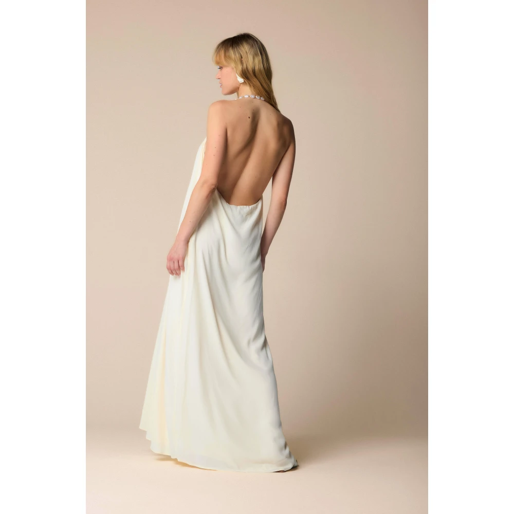 Kocca Elegante Avondjurken Collectie Beige Dames