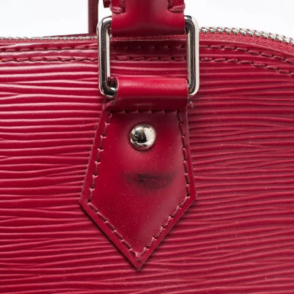 Louis Vuitton Vintage Pre-owned Fabric louis-vuitton-bags Red Dames