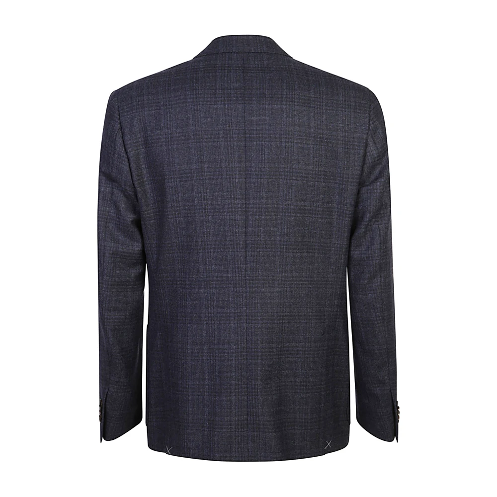 Corneliani Blauwe herenouterwear Aw24 Blue Heren