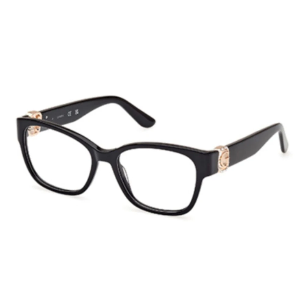 Guess Black Glasses, Unisex, 54 Mm, Gu50120 Optical Frame