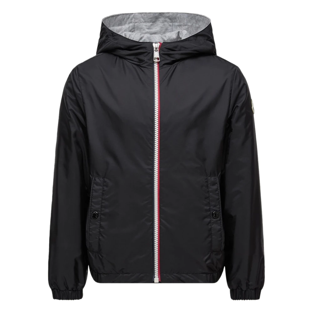 Moncler Boys Black Light Jacket - Light Jackets - 12 Y - Kids