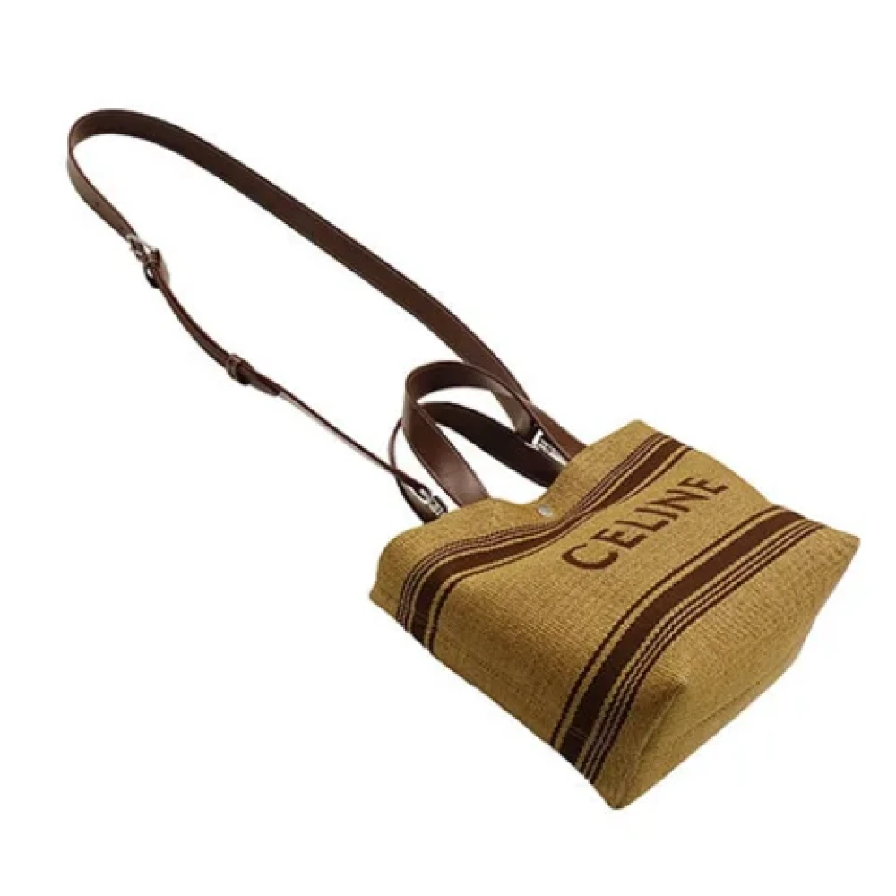 Celine Vintage Pre-owned Fabric celine-bags Brown Dames