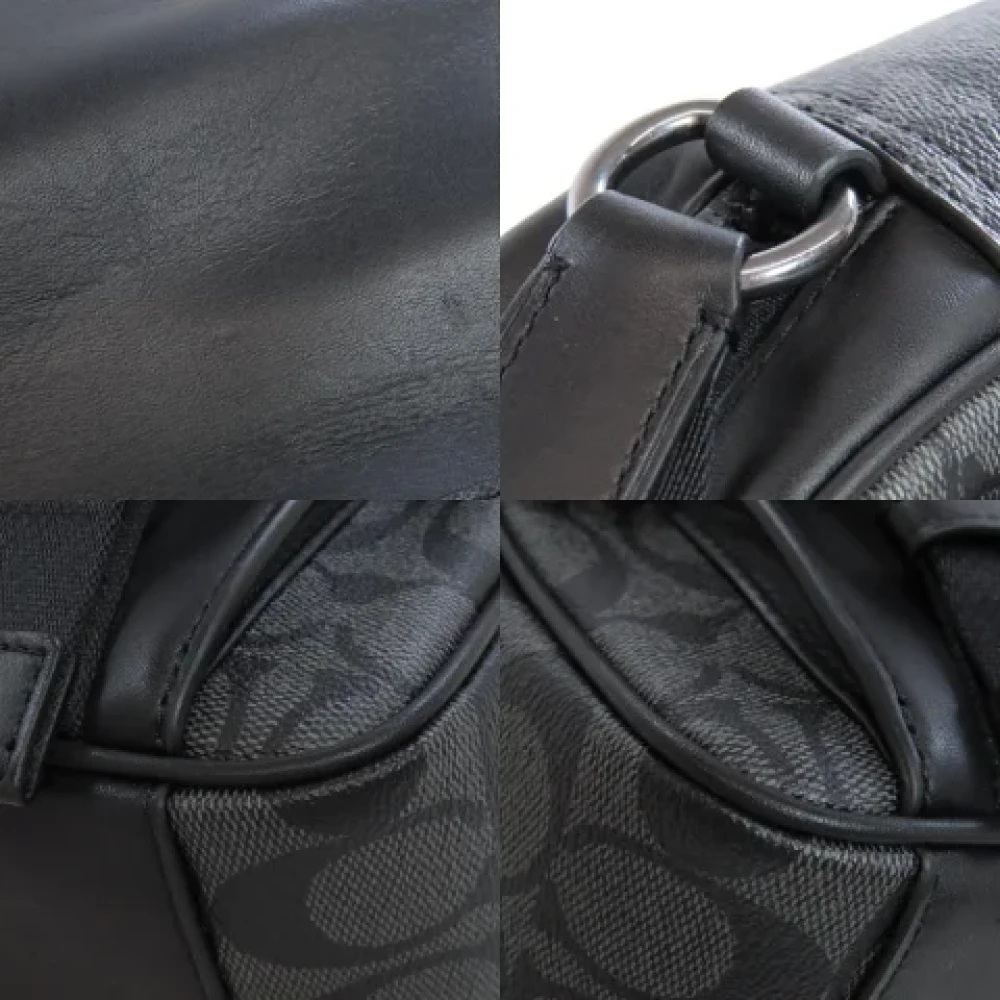 Coach Pre-owned Plastic shoulder-bags Black Dames