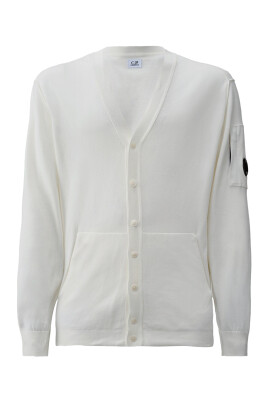 white-cardigan-with-ribbed-v-neck