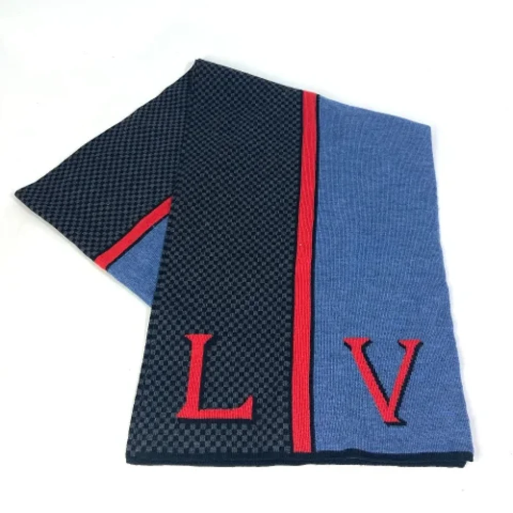 Louis Vuitton Vintage Pre-owned Wool scarves Multicolor Dames